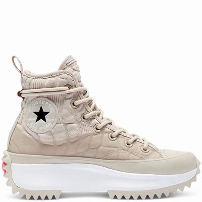 Converse Digital Terrain Run Star Hike - Miesten Platform Kengät - Beige/Pinkki